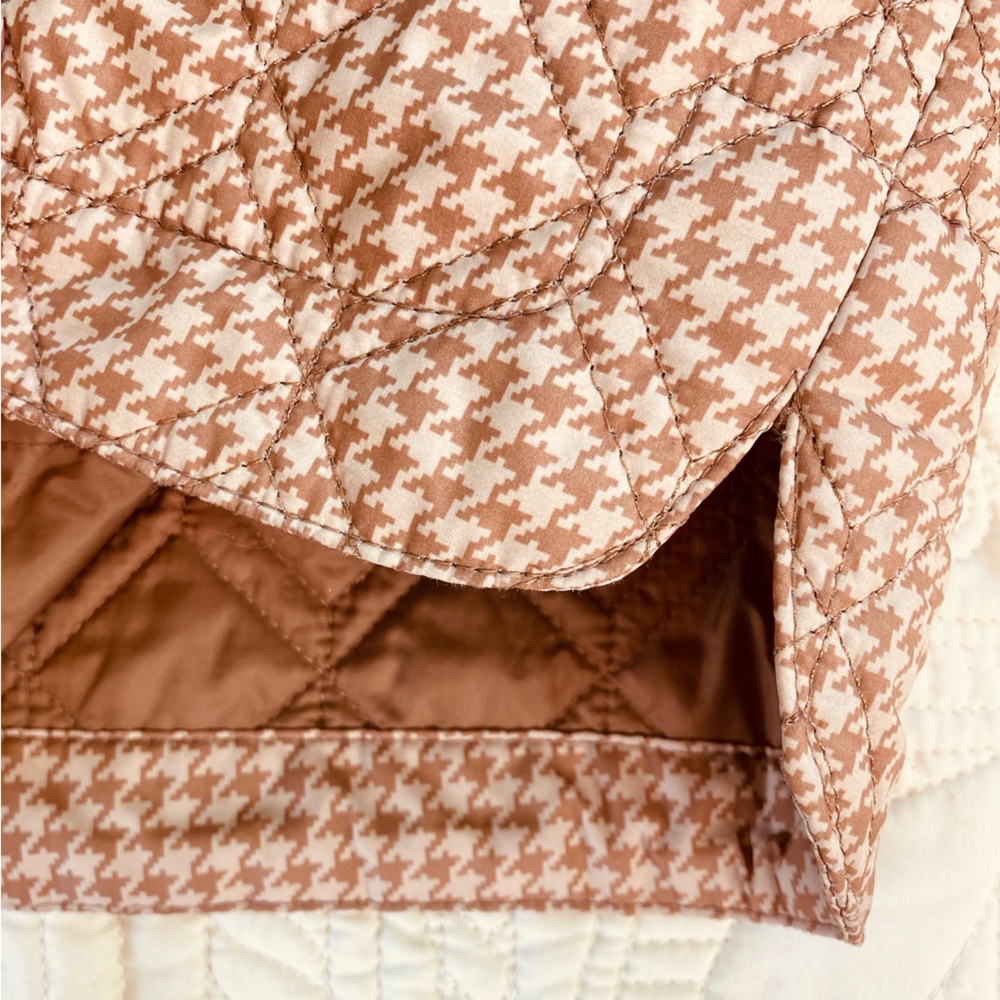 Lands' End Quilted Primaloft Insulated‎ Jacket Packable Tan Cream (Size 3XP) - Picture 6 of 15